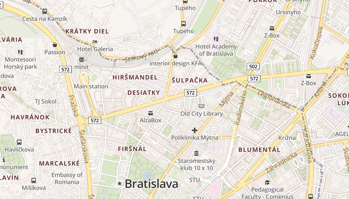 map